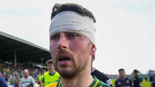 <p>BATTLE SCARS: Donegal's Ryan McHugh in the wake of their victory over All-Ireland champions Kerry at Fitzgerald Stadium. Pic: James Lawlor, Inpho</p> <p>BATTLE SCARS: Donegal's Ryan McHugh in the wake of their victory over All-Ireland champions Kerry at Fitzgerald Stadium. Pic: James Lawlor, Inpho</p>