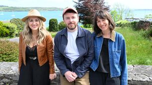 <p>Film director Brendan Canty pictured in Schull for the Fastnet Film Festival with Lorraine Hogan and Ayla Amano. Picture: Larry Cummins</p> <p>Film director Brendan Canty pictured in Schull for the Fastnet Film Festival with Lorraine Hogan and Ayla Amano. Picture: Larry Cummins</p>