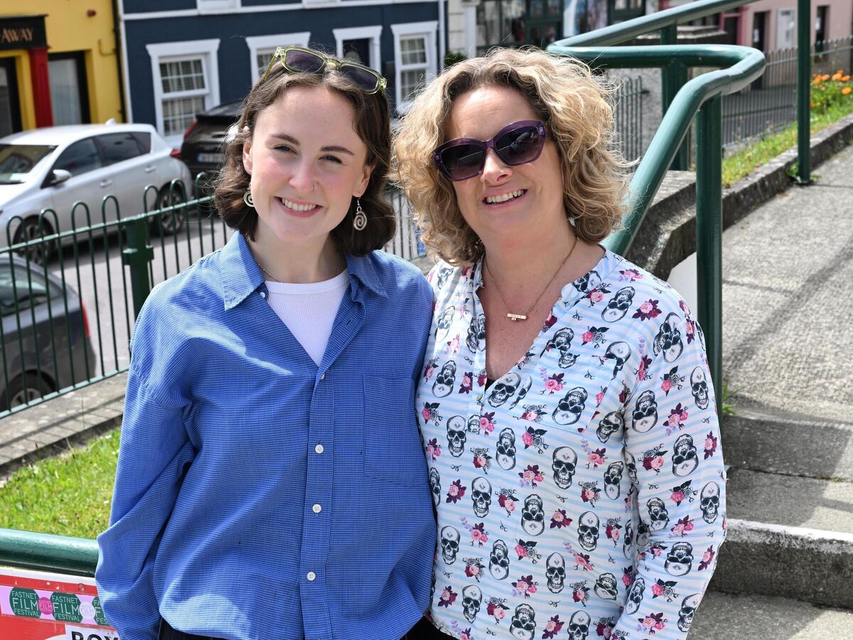  Sophie Lynch and Sylvia Linehan at the Fastnet Film Festival.
