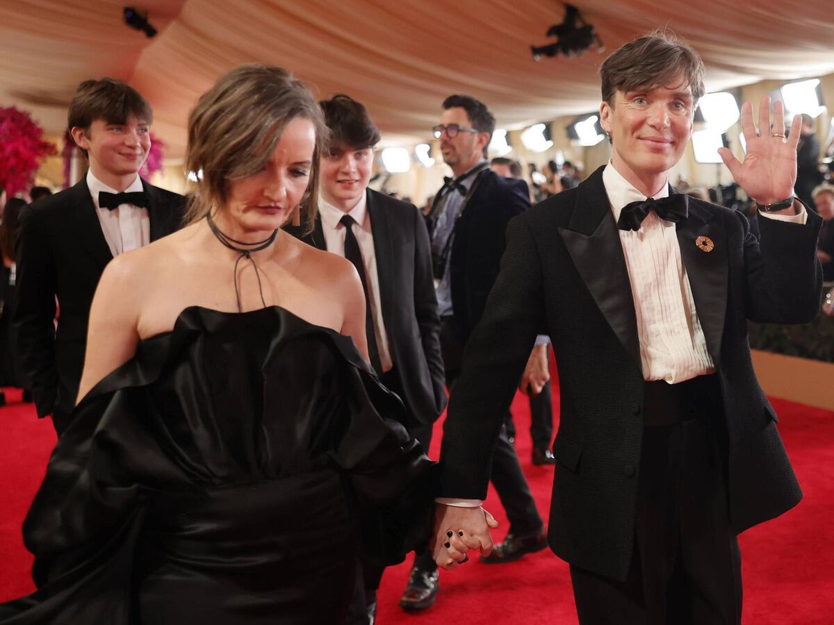 Cillian Murphy with his wife Yvonne, and sons Malachy and Aran at the Academy Awards in 2024. (Photo by Emma McIntyre/Getty Images) Cillian Murphy with his wife Yvonne, and sons Malachy and Aran at the Academy Awards in 2024. (Photo by Emma McIntyre/Getty Images)