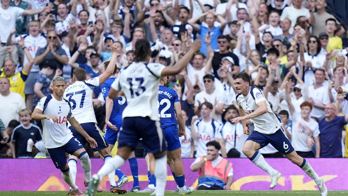 Palhinha delivers final day salvation for Spurs as Hammers go down