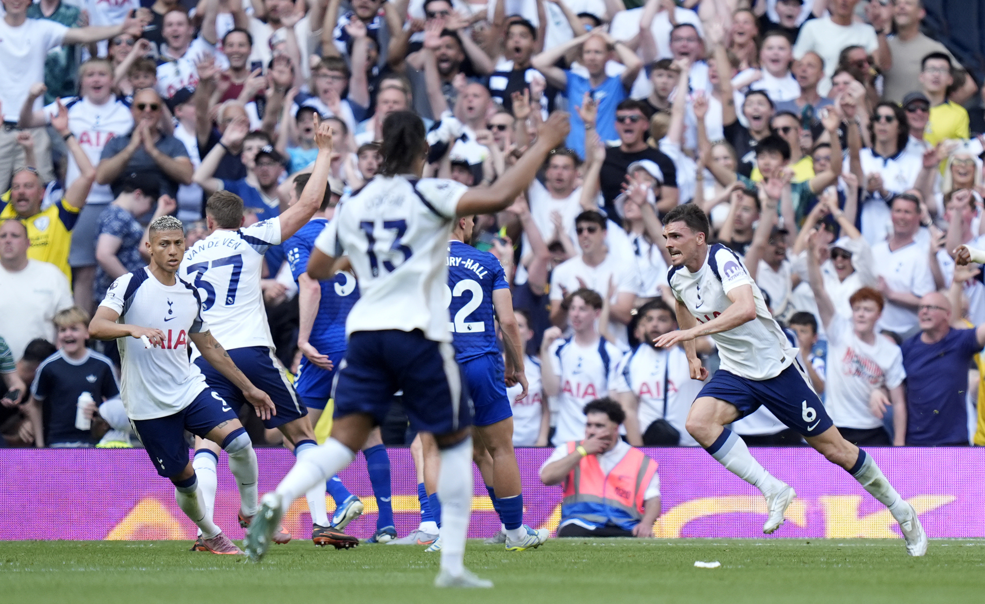 Palhinha delivers final day salvation for Spurs as Hammers go down