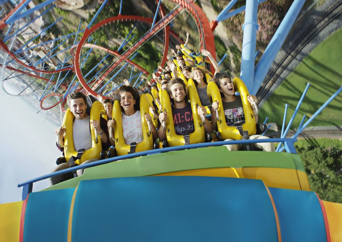 A ride at Portaventura World theme park in Spain. Last year, the park introduced a new character with autism to its children's section.