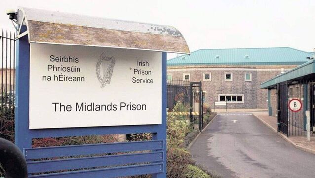 It comes after a man was found unresponsive in his bed in his cell at the Midlands Prison in Portlaoise with a large amount of congealed blood evident beneath his body. File photo <p>It comes after a man was found unresponsive in his bed in his cell at the Midlands Prison in Portlaoise with a large amount of congealed blood evident beneath his body. File photo</p>
