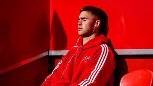 <p>Munster out-half Jack Crowley is undergoing testing to find to root problem of his neural leg injury. Pic: ©INPHO/Dan Clohessy</p> <p>Munster out-half Jack Crowley is undergoing testing to find to root problem of his neural leg injury. Pic: ©INPHO/Dan Clohessy</p>