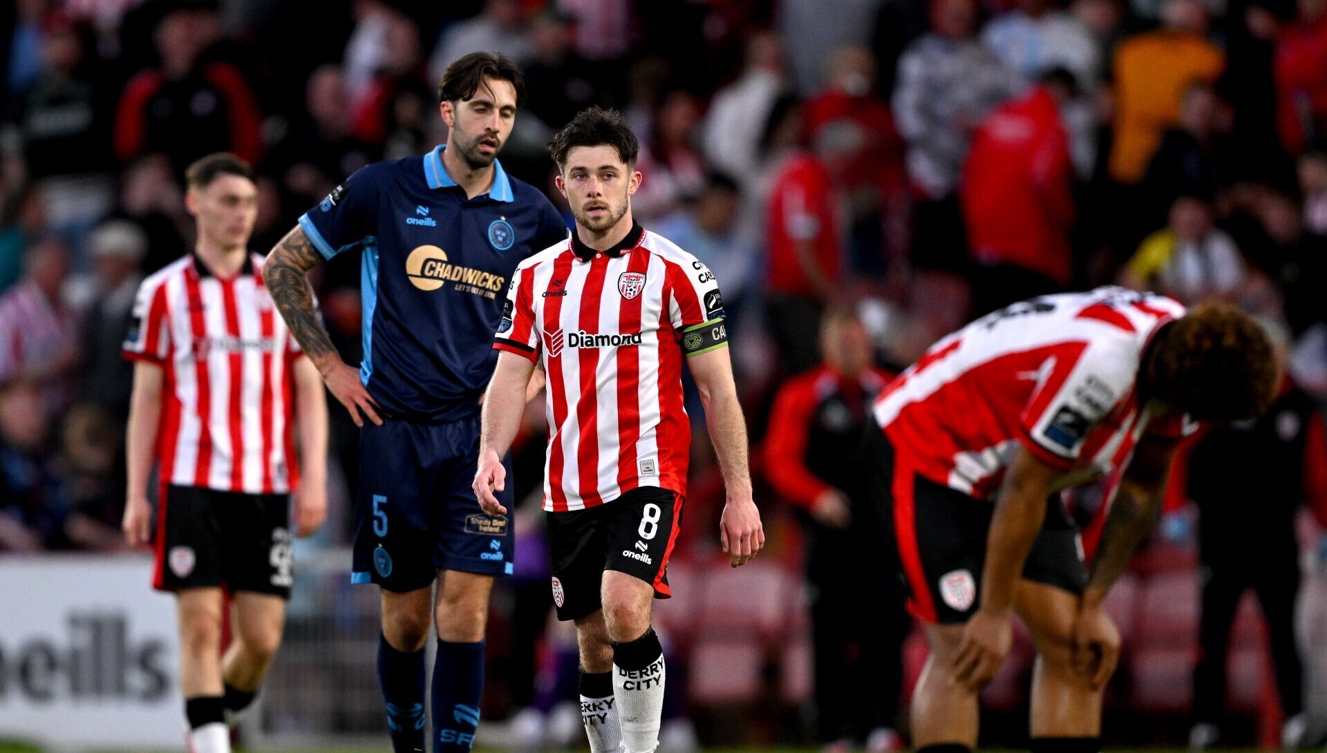 Derry booed off as winless run stretches to six games