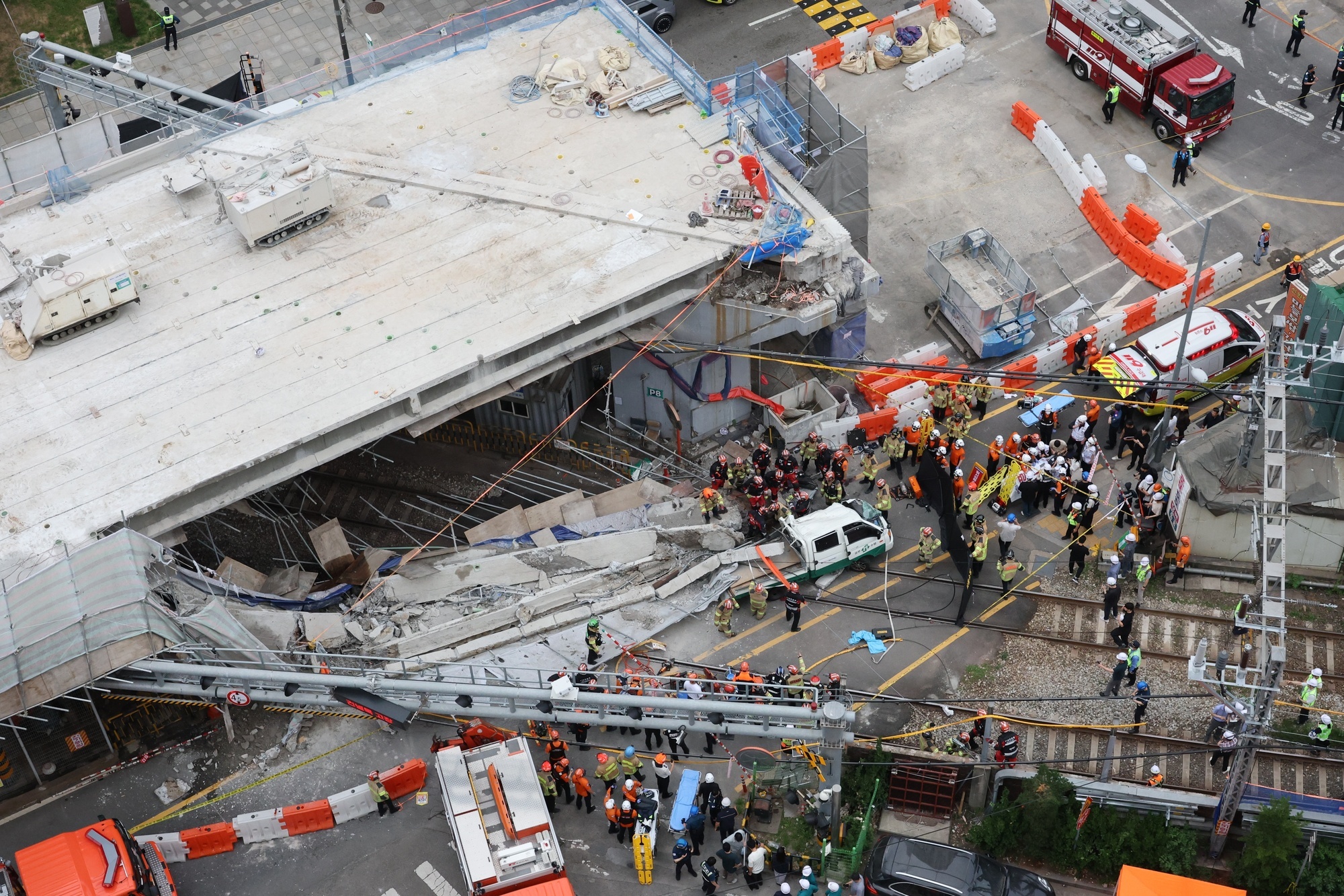 Three dead in South Korea after collapse at overpass demolition site