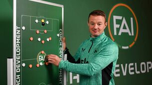 <p>Former Reading manager Noel Hunt is one of the FAI's new full-time international lead coaches. Pic: Stephen McCarthy/Sportsfile </p> <p>Former Reading manager Noel Hunt is one of the FAI's new full-time international lead coaches. Pic: Stephen McCarthy/Sportsfile </p>
