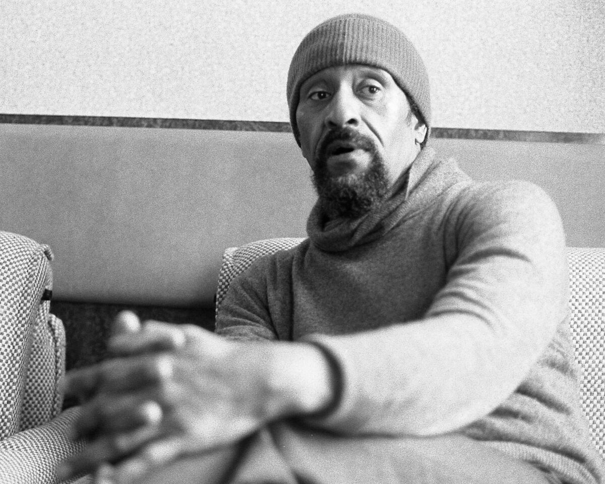  Sonny Rollins at the Metropole Hotel in 1981 during his visit for the Cork Jazz Festival. Picture: Irish Examiner Archive