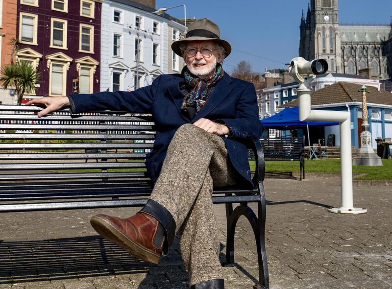 Jimmy Crowley pictured on the waterfront in Cobh in 2025. Picture: Chani Anderson