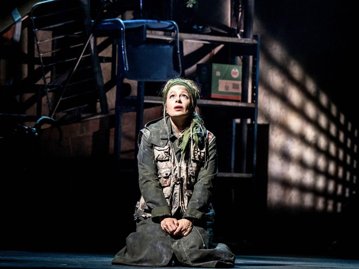 Siobhan Stagg (Adalgisa) in INO's Norma. Picture: Ruth Medjber 