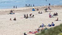 Irish Weather: Very hot day at Inchydoney Beach, West Cork, Irel Ireland breaks May record again as temperatures hit 30C
