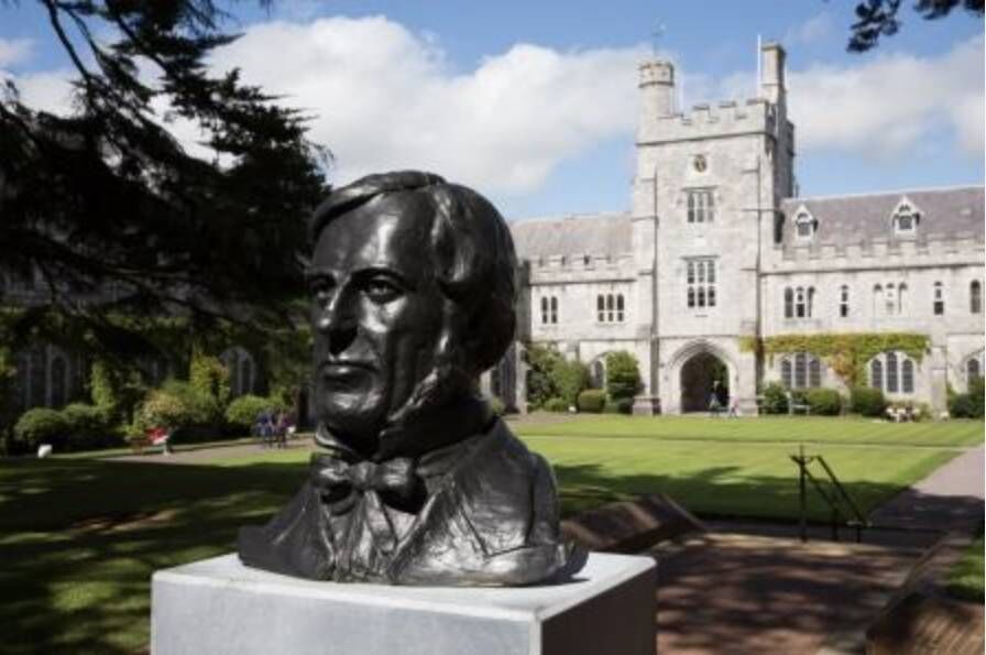A bust of George Boole faces the library that bears his name at UCC (then known as Queen's College Cork) where he was its first professor of mathematics. A bust of George Boole faces the library that bears his name at UCC (then known as Queen's College Cork) where he was its first professor of mathematics.