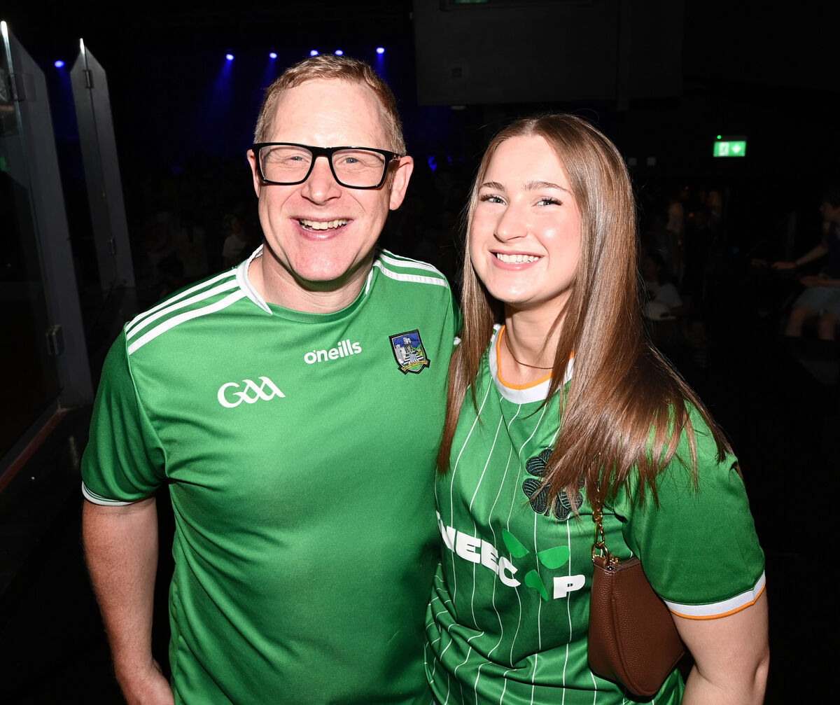 26th May 2026 Peter and Sofia Walsh at the Kneecap concert to launch their new album Fenian at The Savoy, Cork. Picture: Eddie O'Hare 26th May 2026 Peter and Sofia Walsh at the Kneecap concert to launch their new album Fenian at The Savoy, Cork. Picture: Eddie O'Hare