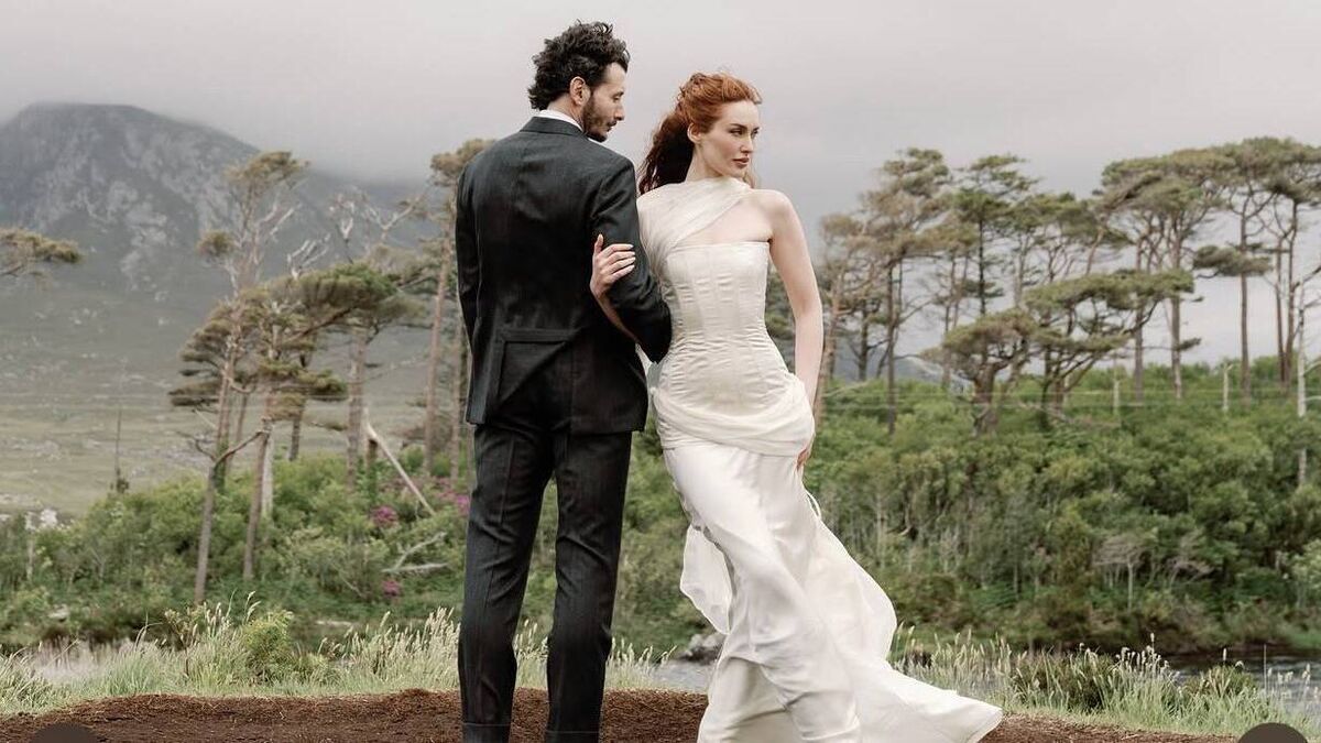 Roz Purcell stuns in Irish design and wellies as she shares details of second wedding in Connemara