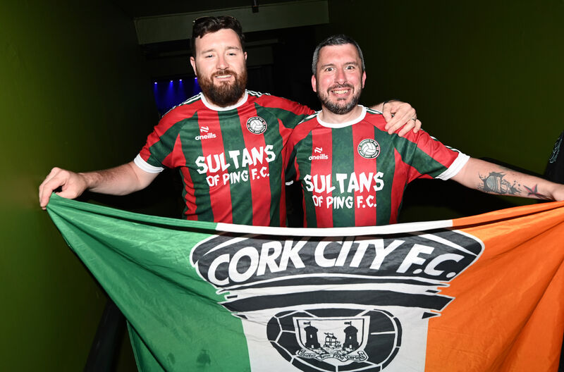 Lar O'Tuama and Luke McGrath at the Savoy. Picture; Eddie O'Hare Lar O'Tuama and Luke McGrath at the Savoy. Picture; Eddie O'Hare