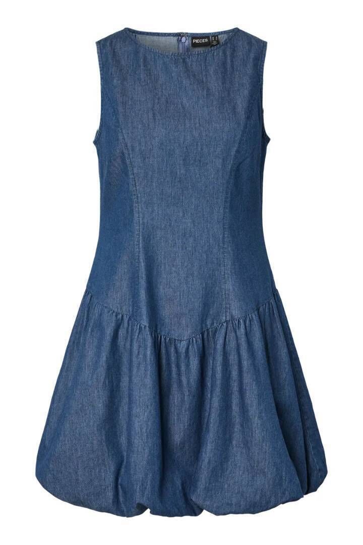 Denim Bubble Hem Dress, €52, Willow Denim Bubble Hem Dress, €52, Willow