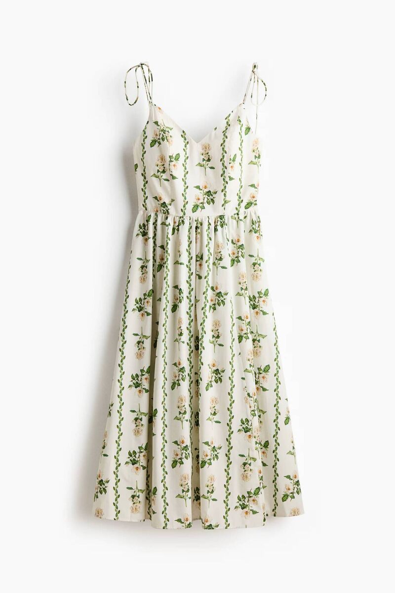 Flared-Skirt Strappy Dress, €24.99, H&M. Flared-Skirt Strappy Dress, €24.99, H&M.