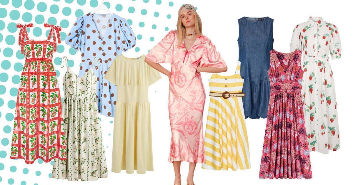 Summer gúna season is here, from polka dot minis to buttercup midis