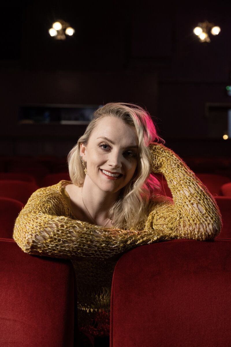 Evanna Lynch pictured at The Everyman ahead of her starring role in Mark Ravenhill’s Pool (No Water). Picture Chani Anderson Evanna Lynch pictured at The Everyman ahead of her starring role in Mark Ravenhill’s Pool (No Water). Picture Chani Anderson