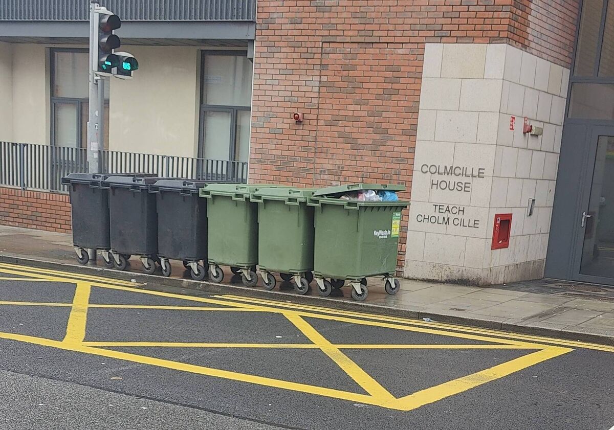 'A lot of the time people will do things unconsciously which will impede others — they’ll put a bin out in the middle of the footpath.' 'A lot of the time people will do things unconsciously which will impede others — they’ll put a bin out in the middle of the footpath.'