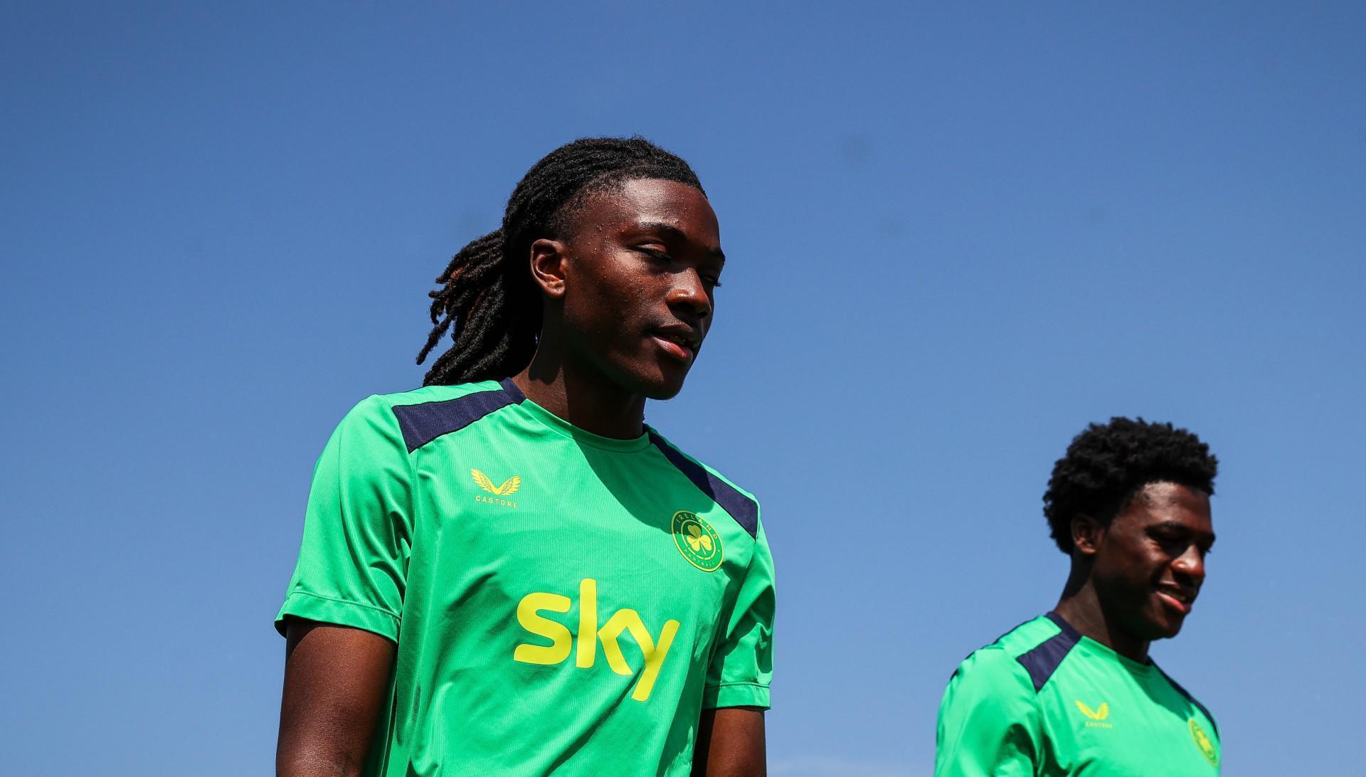 Jaden Umeh and Mason Melia to be kept in reserve for Ireland's friendly against Qatar