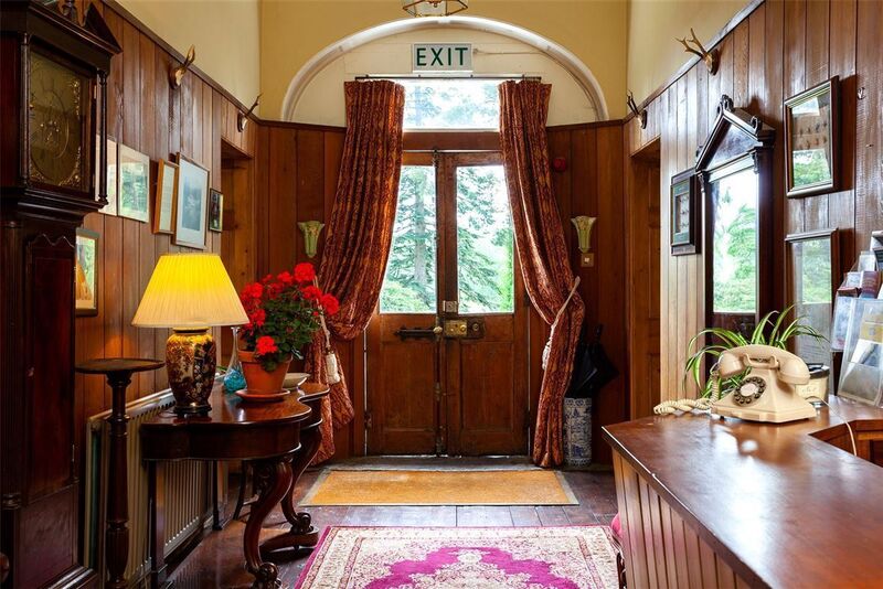 The interiror of Ballyrafter house has many period features The interiror of Ballyrafter house has many period features