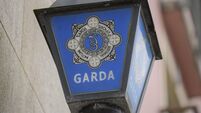 Gardai logo outside of Garda station