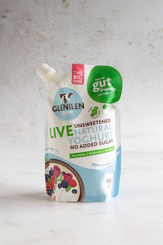 Glenilen Farm Natural Yogurt Pouch 1kg Glenilen Farm Natural Yogurt Pouch 1kg