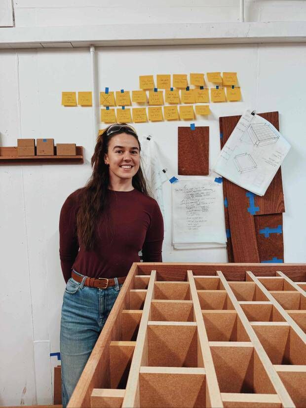 Former Olympic rower Aileen Crowley from Kerry, who is studying at the Chippendale School of Furniture and Design outside Edinburgh in Scotland Former Olympic rower Aileen Crowley from Kerry, who is studying at the Chippendale School of Furniture and Design outside Edinburgh in Scotland