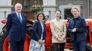 <p>(Left to right) Phil Hogan, Former EU commissioner for Trade and for Agriculture and Rural Development, Gráinne Dwyer, chair of Nuffield Ireland, Ksenija Simovic, principal policy advisor at Copa-Cogeca, Brussels and David McWilliams, economist and author at the Nuffield International Triennial Agri-Summit. Picture: Finbarr O'Rourke</p> <p>(Left to right) Phil Hogan, Former EU commissioner for Trade and for Agriculture and Rural Development, Gráinne Dwyer, chair of Nuffield Ireland, Ksenija Simovic, principal policy advisor at Copa-Cogeca, Brussels and David McWilliams, economist and author at the Nuffield International Triennial Agri-Summit. Picture: Finbarr O'Rourke</p>