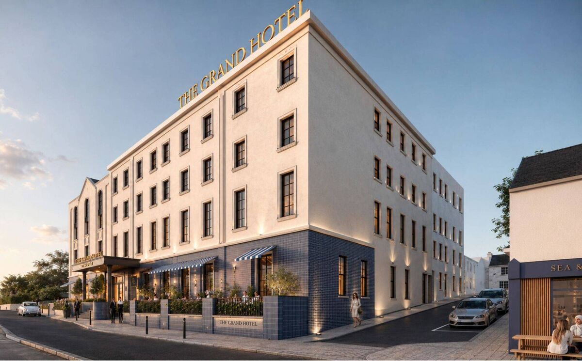 Artists' impression of the proposed redevelopment of Tramore's Grand Hotel. Artists' impression of the proposed redevelopment of Tramore's Grand Hotel.