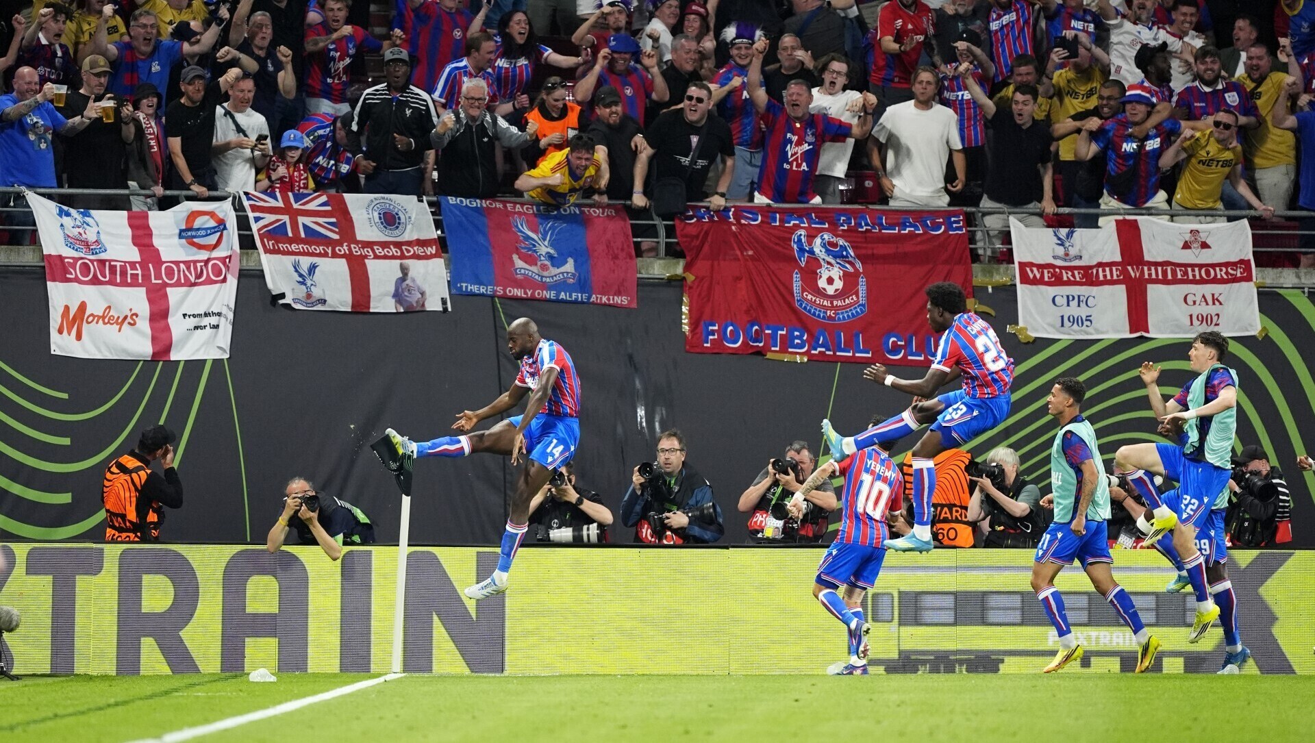 Wharton and Mateta key as Crystal Palace capture Conference League crown