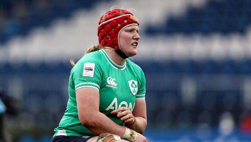 Aoife Wafer at the 2024 Guinness Women's Six Nations Championship Round 2, Ireland vs Italy. Picture: INPHO/Ben Brady Aoife Wafer at the 2024 Guinness Women's Six Nations Championship Round 2, Ireland vs Italy. Picture: INPHO/Ben Brady