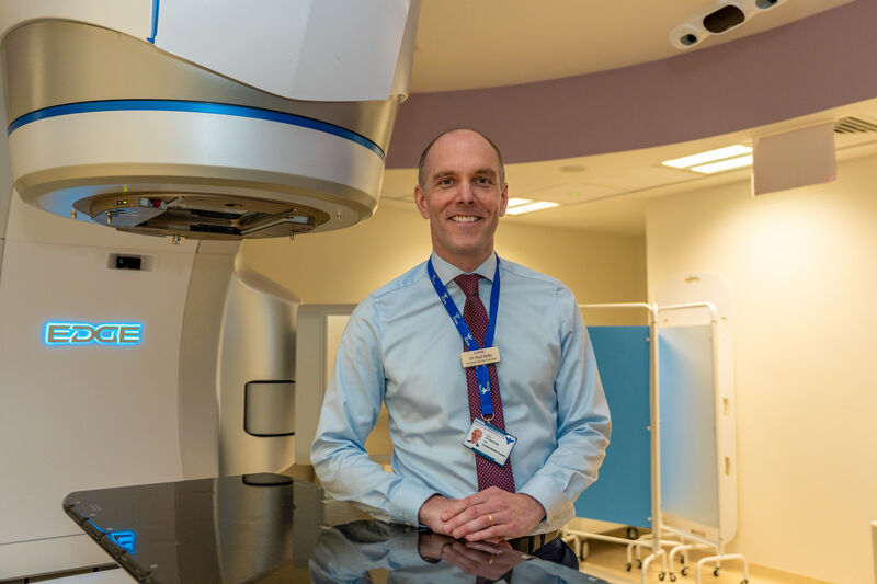 Dr Paul Kelly in the radiotherapy treatment room at Bon Secours Hospital in Cork. Picture: Noel Sweeney Dr Paul Kelly in the radiotherapy treatment room at Bon Secours Hospital in Cork. Picture: Noel Sweeney
