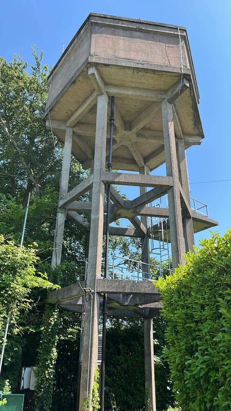 The water tower in Ballivor.