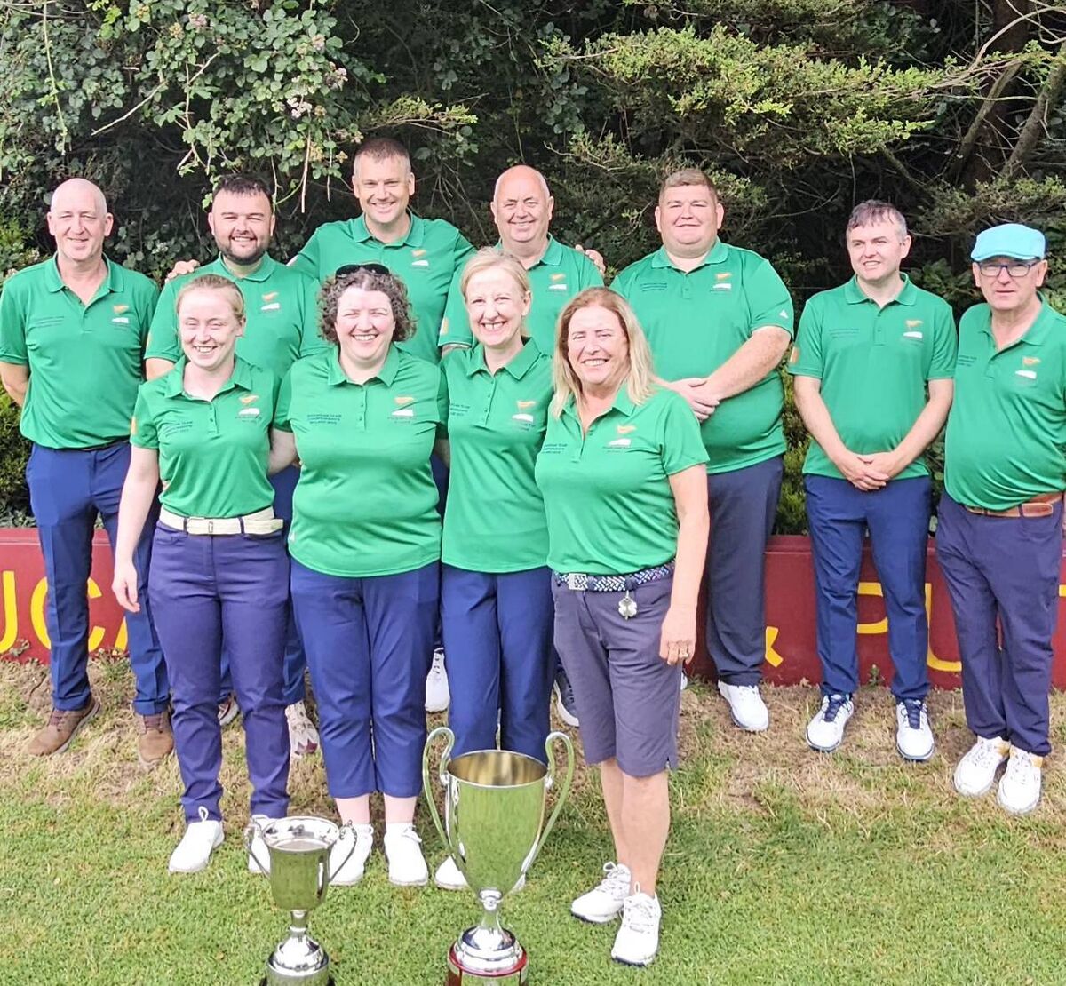 Ireland's pitch and putt team at the European Championships. Ireland's pitch and putt team at the European Championships.