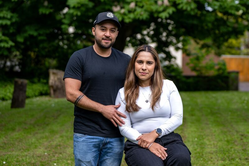 Daniela Gomez and Daniel Brenes speak about the loss of their daughter Alma, who passed away shortly after being born in January. Picture: Chani Anderson Daniela Gomez and Daniel Brenes speak about the loss of their daughter Alma, who passed away shortly after being born in January. Picture: Chani Anderson