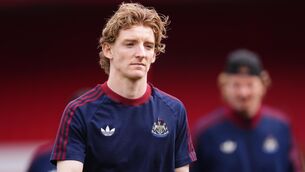 <p>Anthony Gordon is travelling to Spain ahead of a proposed move to Barcelona. Pic: Mike Egerton/PA</p> <p>Anthony Gordon is travelling to Spain ahead of a proposed move to Barcelona. Pic: Mike Egerton/PA</p>