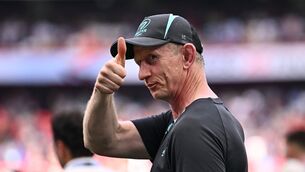 <p>STILL THE MAN? Leinster head coach Leo Cullen after the Investec Champions Cup final match between Leinster and Union Bordeaux Bégles. Pic: Seb Daly/Sportsfile</p>