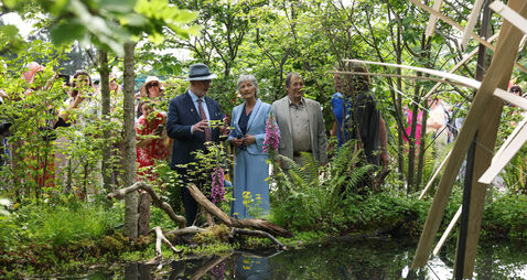 President Catherine Connolly the main attraction on the first day of Bloom