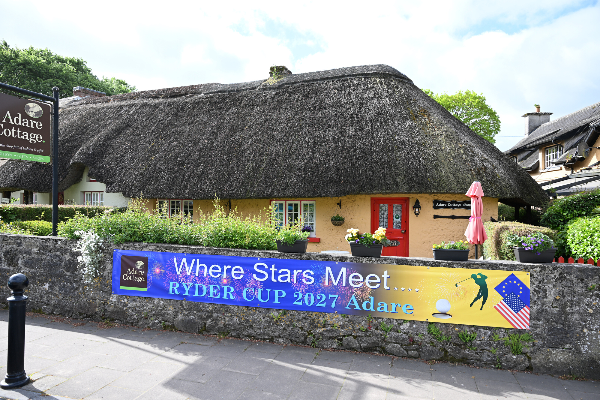 ‘Everyone is talking about the Ryder Cup’: Adare embraces countdown to golf’s biggest event