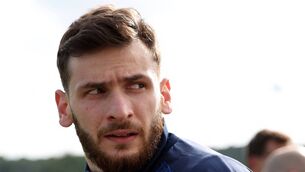 <p>Paris Saint-Germain's Georgian forward Khvicha Kvaratskhelia leaves after a training session ahead of their upcoming UEFA Champions League final match against English football club Arsenal FC at the PSG Campus in Poissy, north-west of Paris on May 20, 2026. (Photo by FRANCK FIFE / AFP via Getty Images)</p> <p>Paris Saint-Germain's Georgian forward Khvicha Kvaratskhelia leaves after a training session ahead of their upcoming UEFA Champions League final match against English football club Arsenal FC at the PSG Campus in Poissy, north-west of Paris on May 20, 2026. (Photo by FRANCK FIFE / AFP via Getty Images)</p>