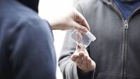 Man Buying Drugs On The Street