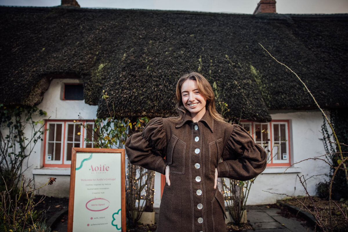 Aoife McNamara at Aoife's Cottage. Picture: Brian Arthur Aoife McNamara at Aoife's Cottage. Picture: Brian Arthur