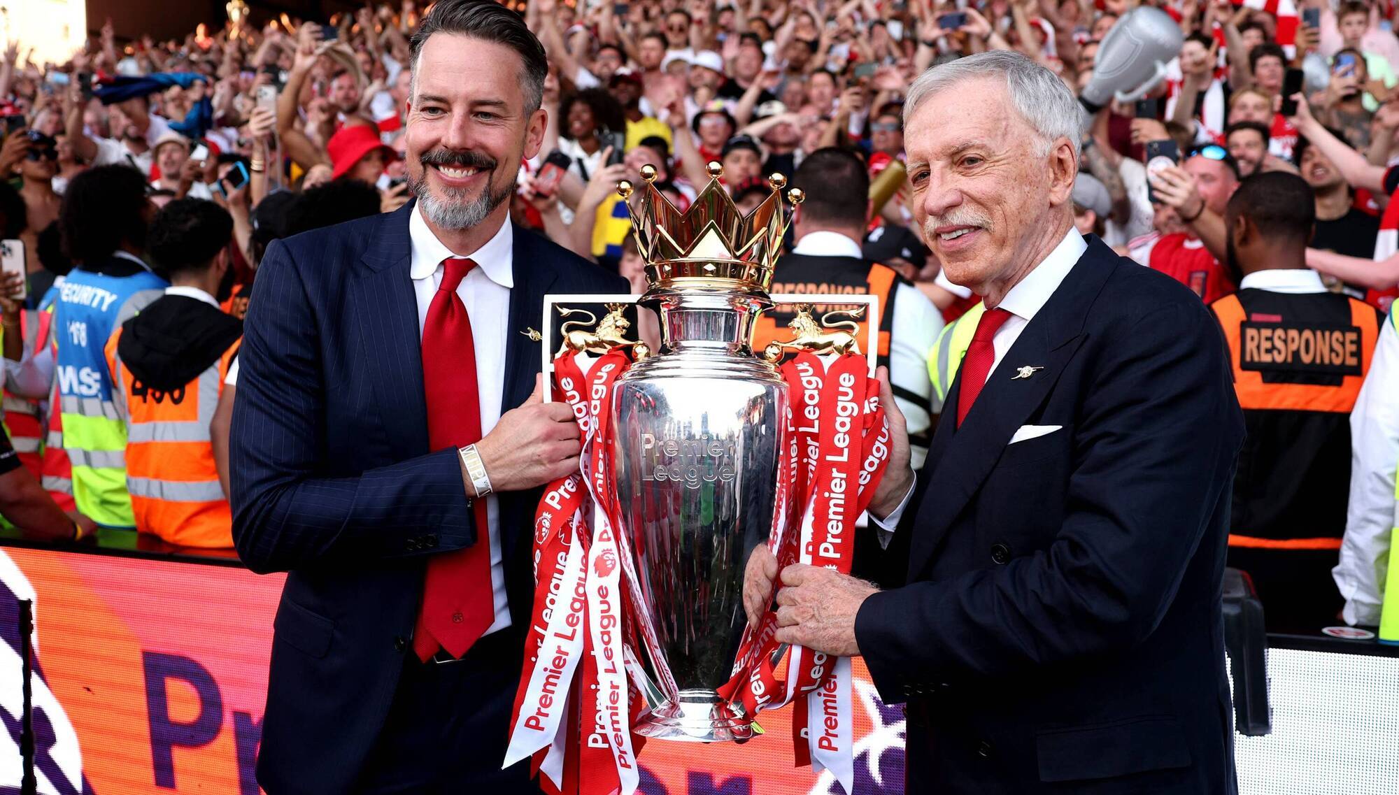 Arsenal owners promise to strengthen squad even if Champions League is won