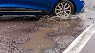 <p>Labour councillor Ronan Sheehan said motorists are constantly swerving out of the inner lane to avoid potholes. File Picture: Andy Gibson.</p> <p>Labour councillor Ronan Sheehan said motorists are constantly swerving out of the inner lane to avoid potholes. File Picture: Andy Gibson.</p>