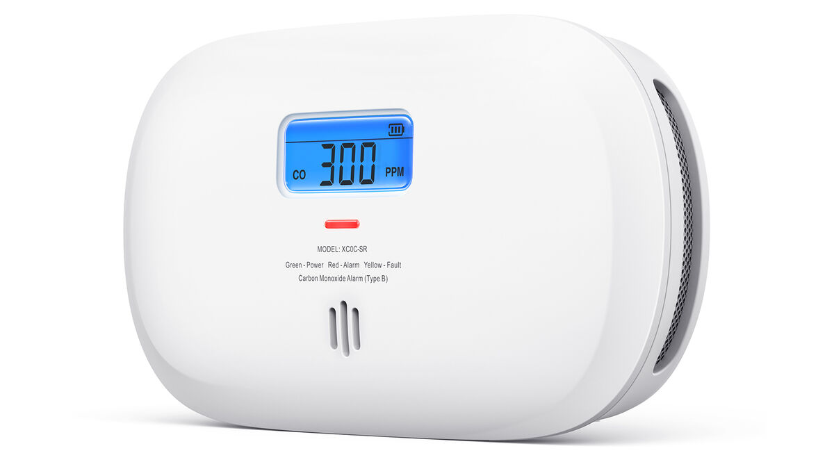 X-Sense XCOC-SR carbon monoxide detector. Pictures: X-Sense. X-Sense XCOC-SR carbon monoxide detector. Pictures: X-Sense.