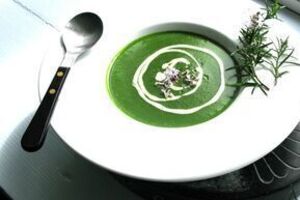 Sea Spinach and Rosemary Soup