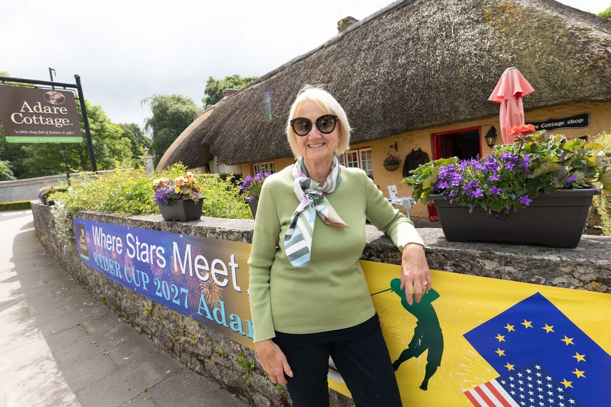 Angelika Butler at her Adare Cottage. Picture: Eamon Ward Angelika Butler at her Adare Cottage. Picture: Eamon Ward